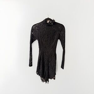 Blithe Black Lace Romper